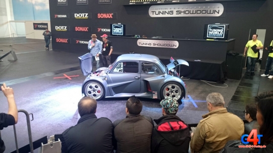 Fiat 500 V12 650 PS Tuning World Bodensee 2015