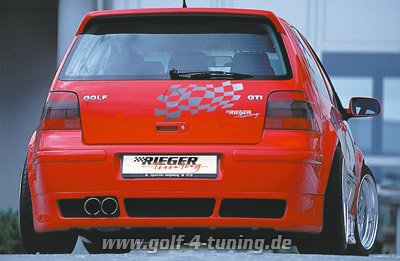 Rieger Heckschuerzenansatz Golf 4