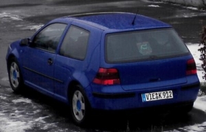 Heck Golf 4 blau