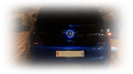 VW Golf 4 Logo Blau