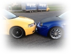 Audi S3 Front vs. Golf 4 Front